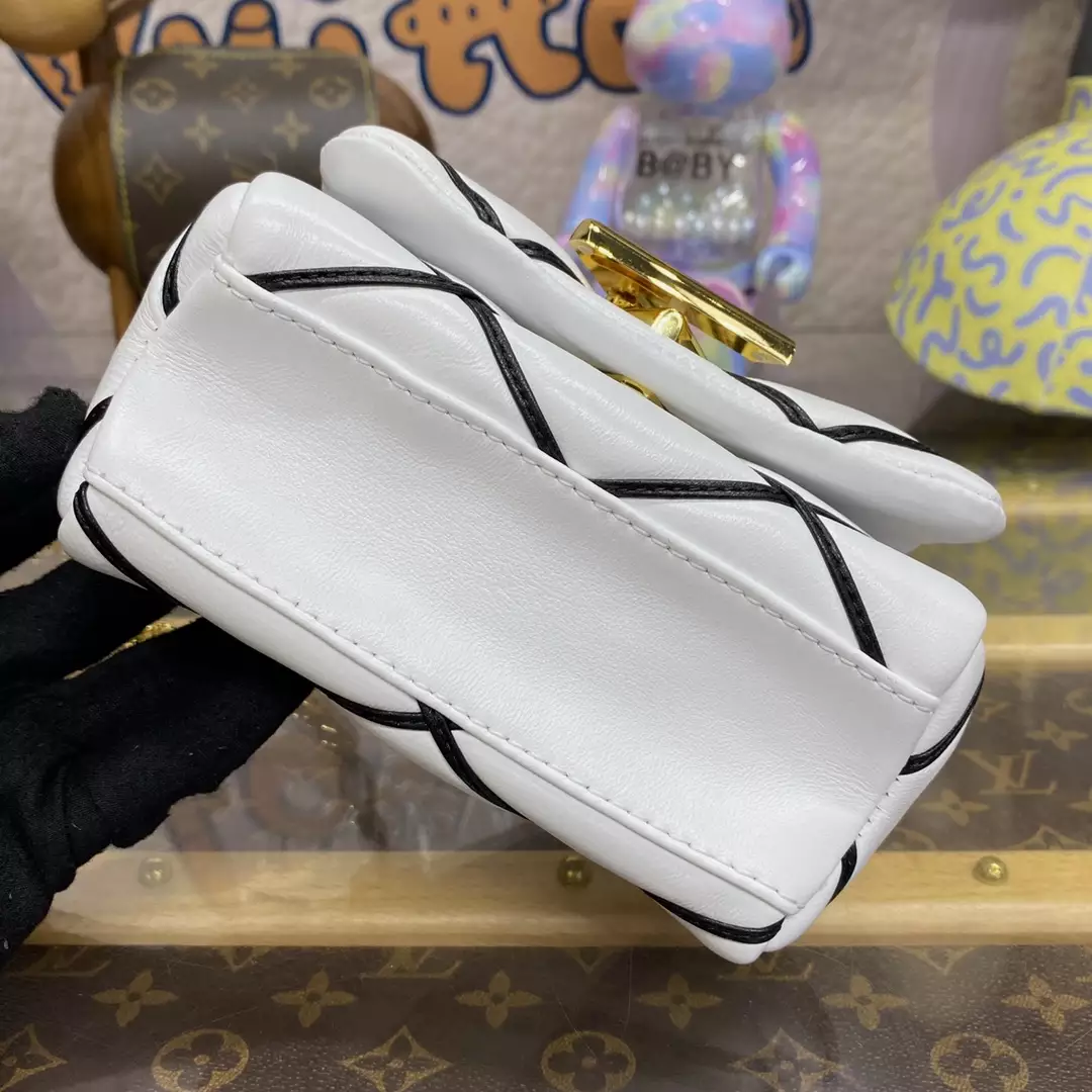 Pico GO-14 Malletage White/Black Leather - Repbags.ru - Image 6