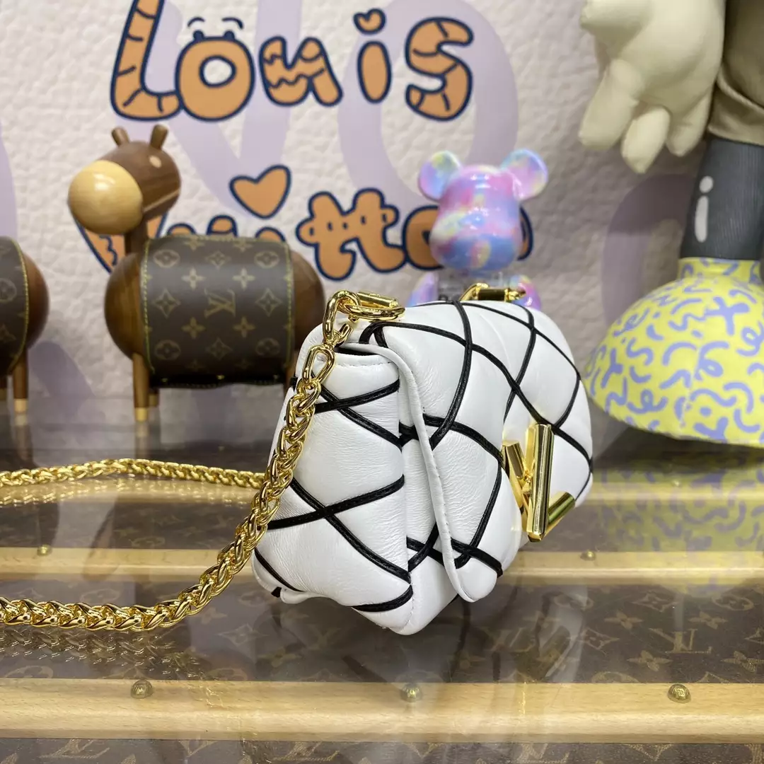 Pico GO-14 Malletage White/Black Leather - Repbags.ru - Image 4