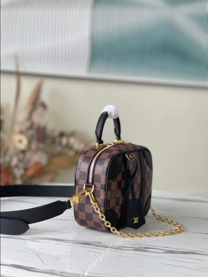 Valisette Souple BB Damier Ebene Canvas - LB230 - Image 7