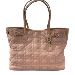 Christian Dior Pink Cannage Panarea Tote Bag