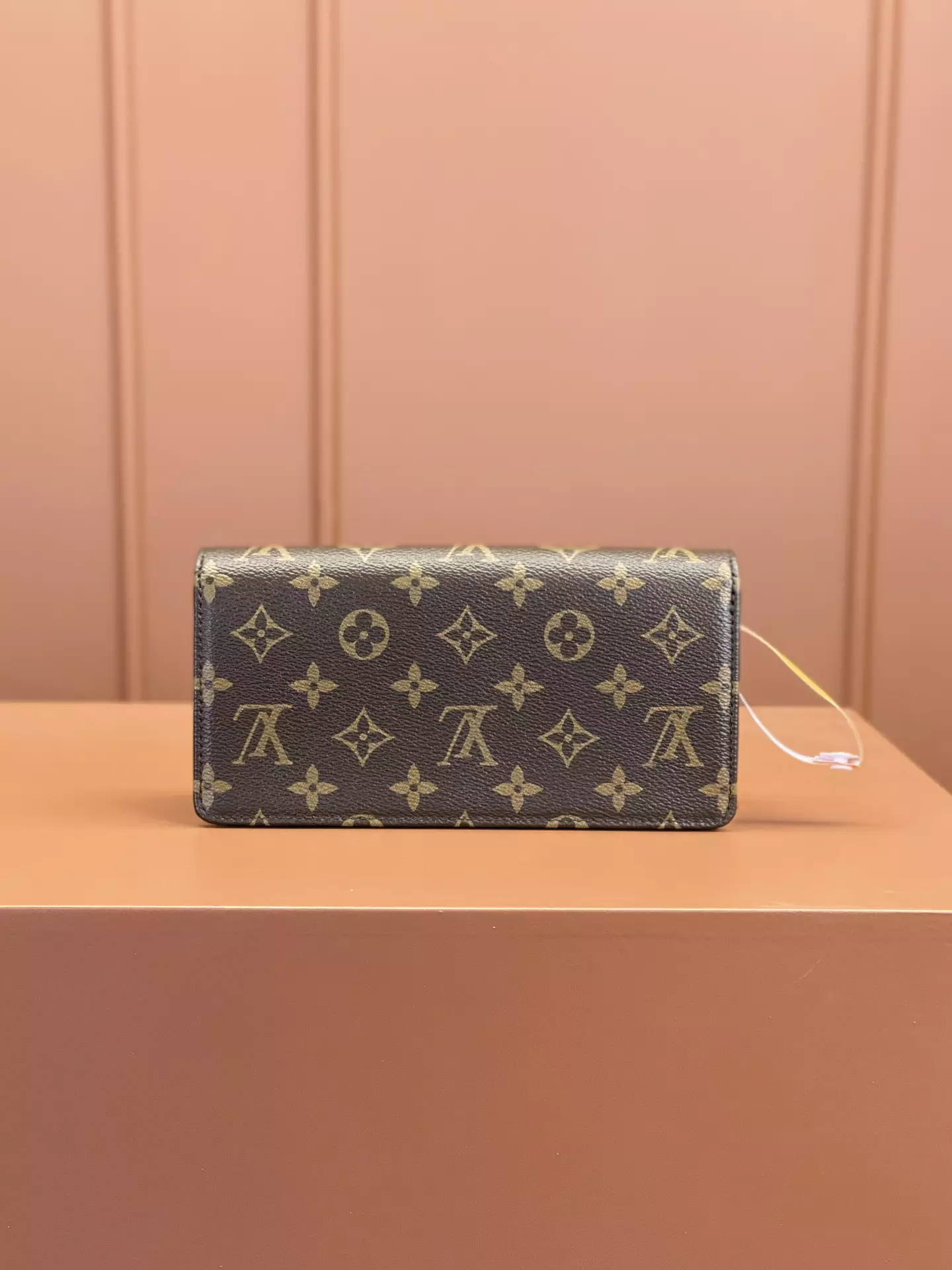 Lily Wallet On Chain Monogram Canvas Brown - Repbags.is - Image 5