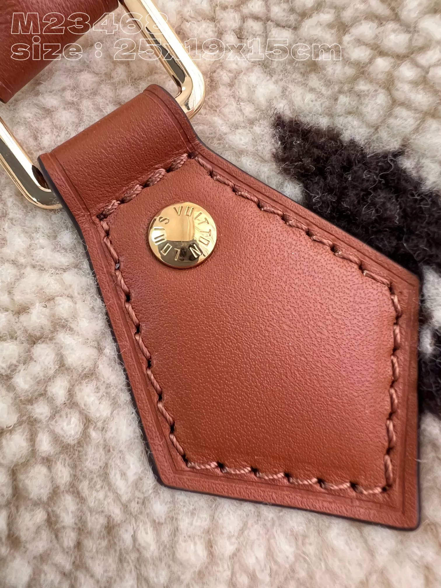 LV Ski Speedy Bandoulière 25 Cream/Brown - ReplicaBags.is - Image 10