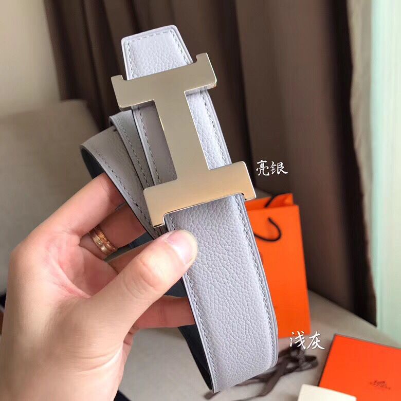 Hermes Constance Belt Buckle & Perle Clemence 38 MM Strap - Image 5