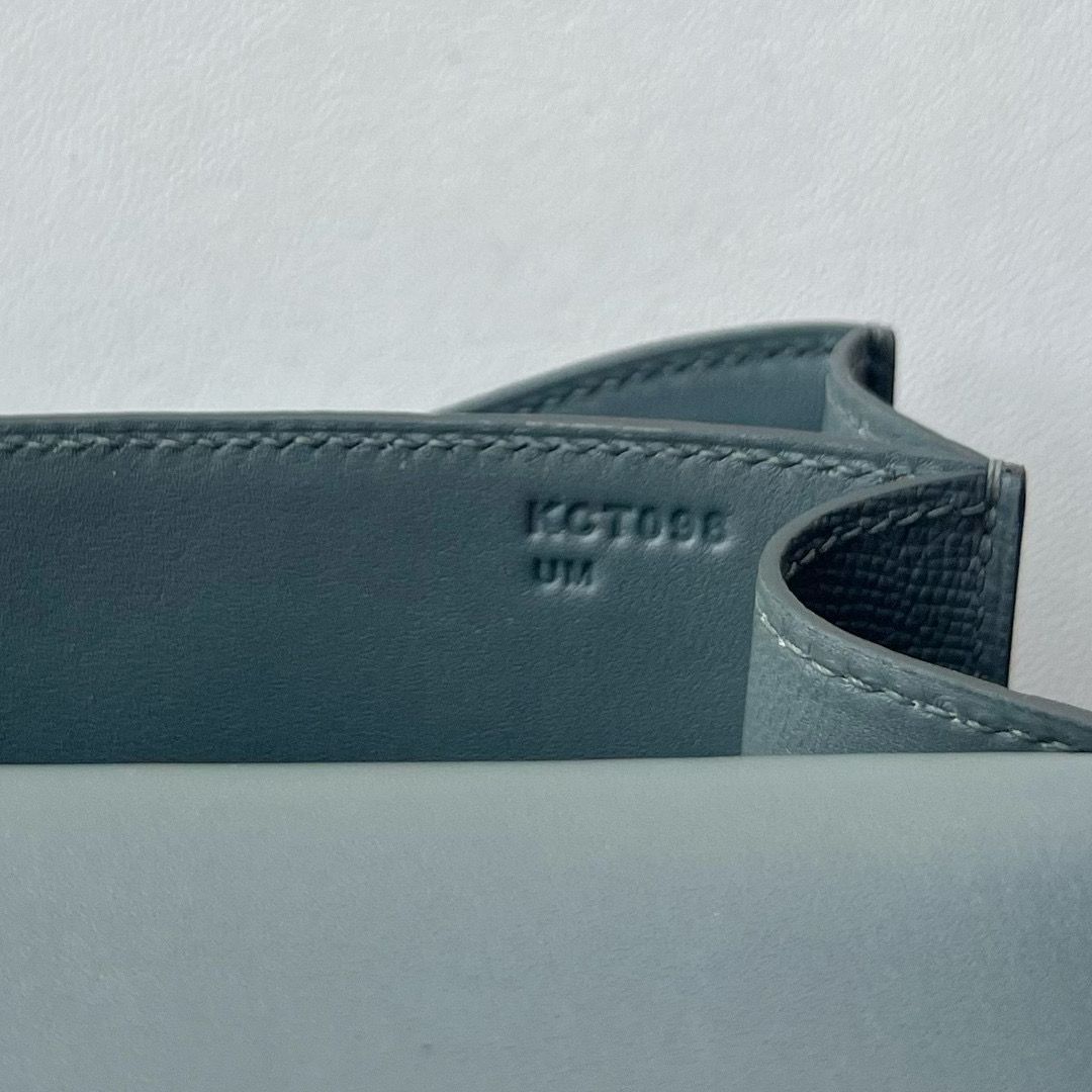 Hermes Constance 18 Handmade Bag in Vert Amande Epsom Calfskin - Image 7