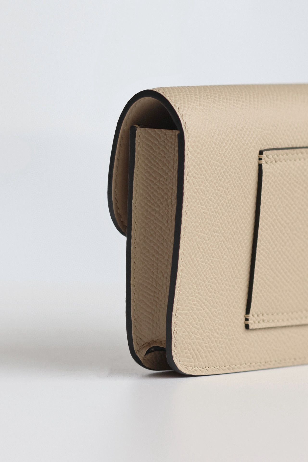 Hermes Constance Slim Wallet in Tourterelle Epsom Calfskin - Image 7