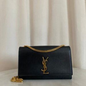 YSL Black Kate Medium Bag