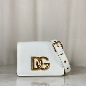 Dolce & Gabbana White Crossbody Clutch