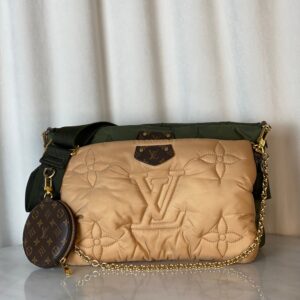 Louis Vuitton Bicolor Naylon Pillow Multti-Pochette Shoulder Bag