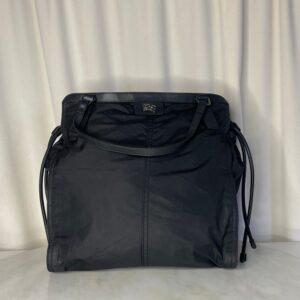 Burberry Black Nylon Tote Bag