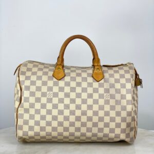 Louis Vuitton Damier Azur Speedy 35 Bag