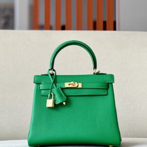 Kelly 25 Togo Bambou(1K) Gold Hardware