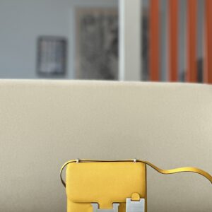 Constance 19 Epsom Jaune Amber(9D) Palladium Hardware
