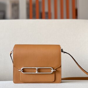 Roulis 23 HSS Evercolor Caremel (28) And Blue Brume(T0)Palladium Hardware